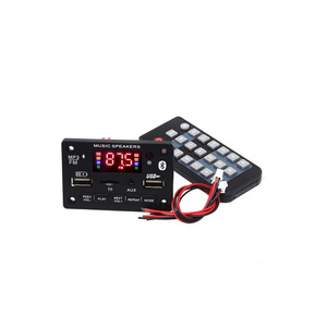 Новый 5 В/12 В FM радио MP3-плеер плата bt MP3 комплект аудио декодер Модуль платы