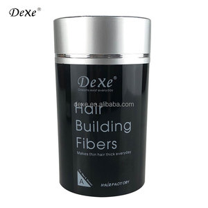 Dexe halal איפור אורגני אבקת קרטין שיער בניין סיבים מקורי יצרן פרטי תווית oem