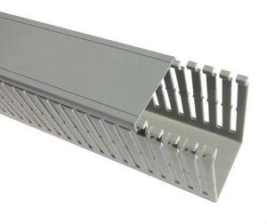 Sıcak satış oluklu PVC kablo kanalı kablo kanalı 100mm kanal - Product Image 2