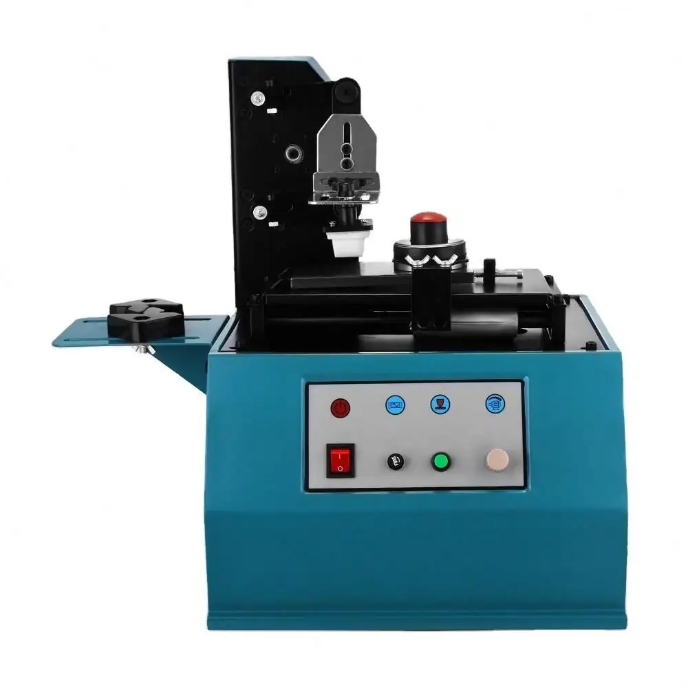 Máquina de impressão elétrica de copo de óleo para impressora de almofadas de palmilha, logotipo pequeno, impressora de produtos, marcas e etiquetas