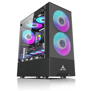 2025 vendita all'ingrosso della fabbrica Computer Desktop, custodia per giochi per Computer USB3.0 MATX custodie
