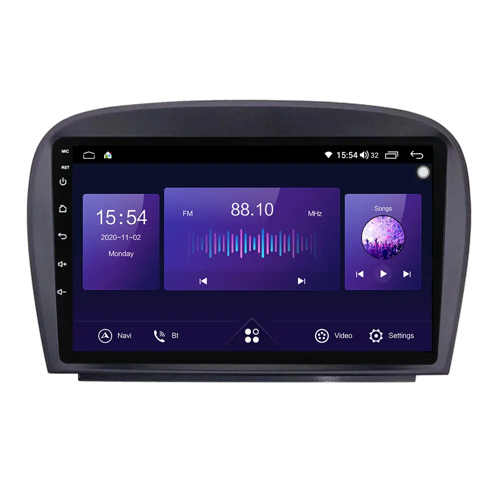 راديو سيارة بنز, أندرويد DSP GPS 7862C 8core IPS راديو السيارة لـ Benz SL R230 1280*720P الملاحة 6 + 128GB سيارة فيديو RDS AV الإخراج