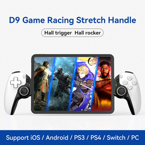 手机拉伸游戏控制器D9无线Bt电脑平板操纵杆，用于开关/PS3/PS4双霍尔体感控制器 - Product Image 4
