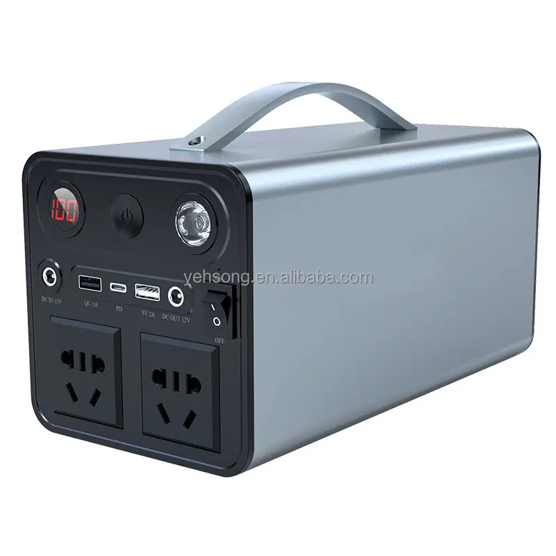 300W mini station de banque d'alimentation portable 90000mah wst banque d'énergie solaire centrale de charge portable 5 camping à domicile 310wh 220V