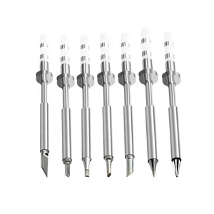 TS Soldering Iron <strong>Tip</strong> Chisel Shape Soldering Iron <strong>Tip</strong> Single Flat for Soldering Station Welding <strong>Tips</strong> for SQ-001/SQ-D60 - Product Image 5