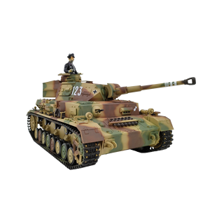 COOLBANK modifikasyon 3859-1 alman Panzer IV F2 tipi RC tankı 1/16 ölçekli Model IR + BB duman 2.4Ghz uzaktan kumandalı Tank oyuncaklar hediyeler - Product Image 6