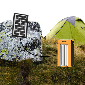 Kit de generador de energía solar portátil Sistema solar pequeño para uso doméstico con luz de camino - Product Image 3