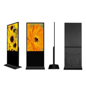 Pantalla táctil LCD para interiores, publicidad interactiva digital electrónica inteligente, quiosco de carga de red WiFi gratuito, pantalla táctil IR - Product Image 2