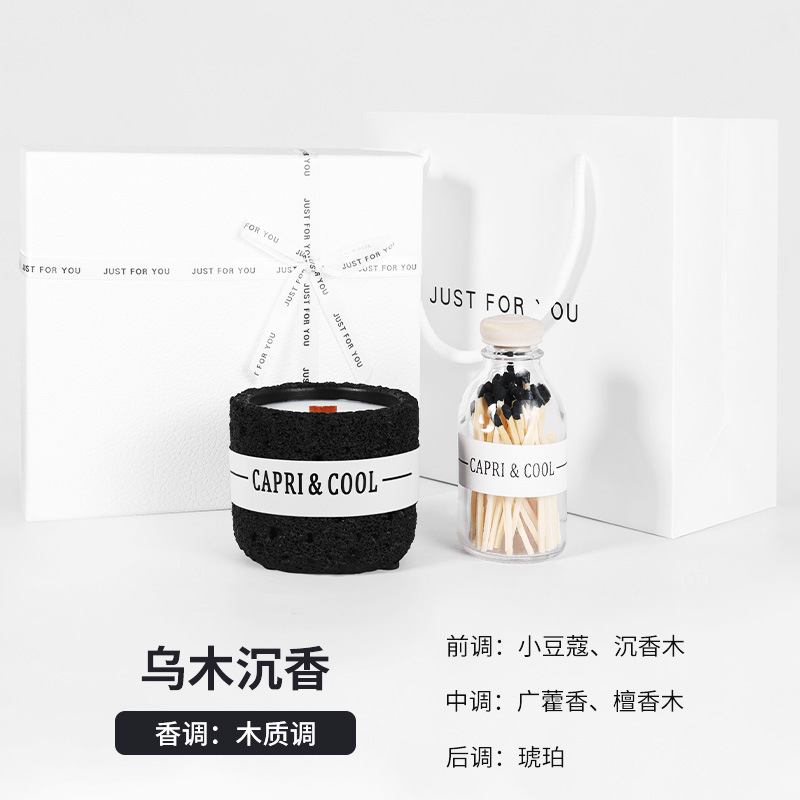 Vela Hanshan-madera de agar