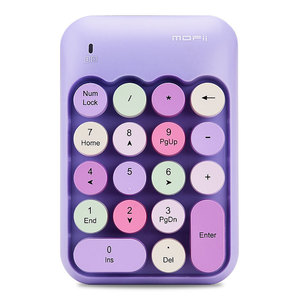 Teclado numérico inalámbrico, 2,4G, 18 teclas, miniteclado de contabilidad financiera para ordenador portátil y de escritorio - Product Image 4
