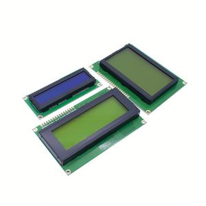 LCD1602 LCD 1602A modulo 12864 2004 blu schermo verde 16x2 20x4 caratteri Display LCD modulo HD44780 Controller blu luce nera - Product Image 1