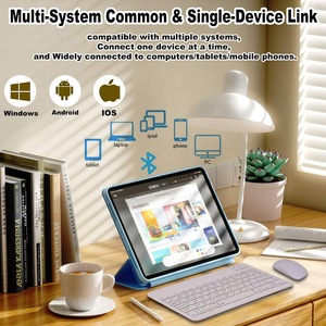 Clavier Et <strong>Souris</strong> Sans Fil 78 Keys Mini Wireless Mouse Keyboard Combo Rechargeable Keyboard and Mouse for <strong>Mac</strong> Laptop - Product Image 2