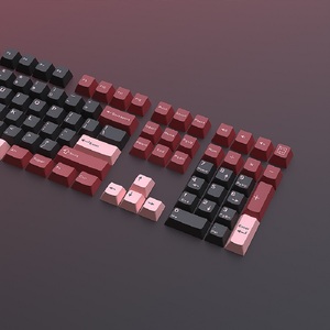 PBT การฉีดสองสีฝาปิดกุญแจ126คีย์โปรไฟล์เชอร์รี่ดับเบิลช็อต gmk keycaps สำหรับแป้นพิมพ์เกมเชิงกล - Product Image 3