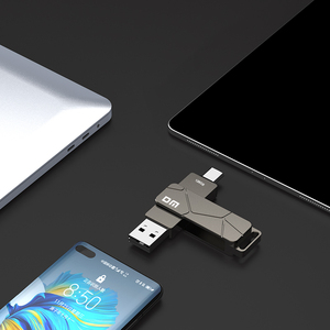 แฟลชไดรฟ์ USB3.2 DM ชนิด C PD198 64G 128G 256G พร้อมพอร์ตคู่สำหรับสมาร์ทโฟนและคอมพิวเตอร์ - Product Image 4