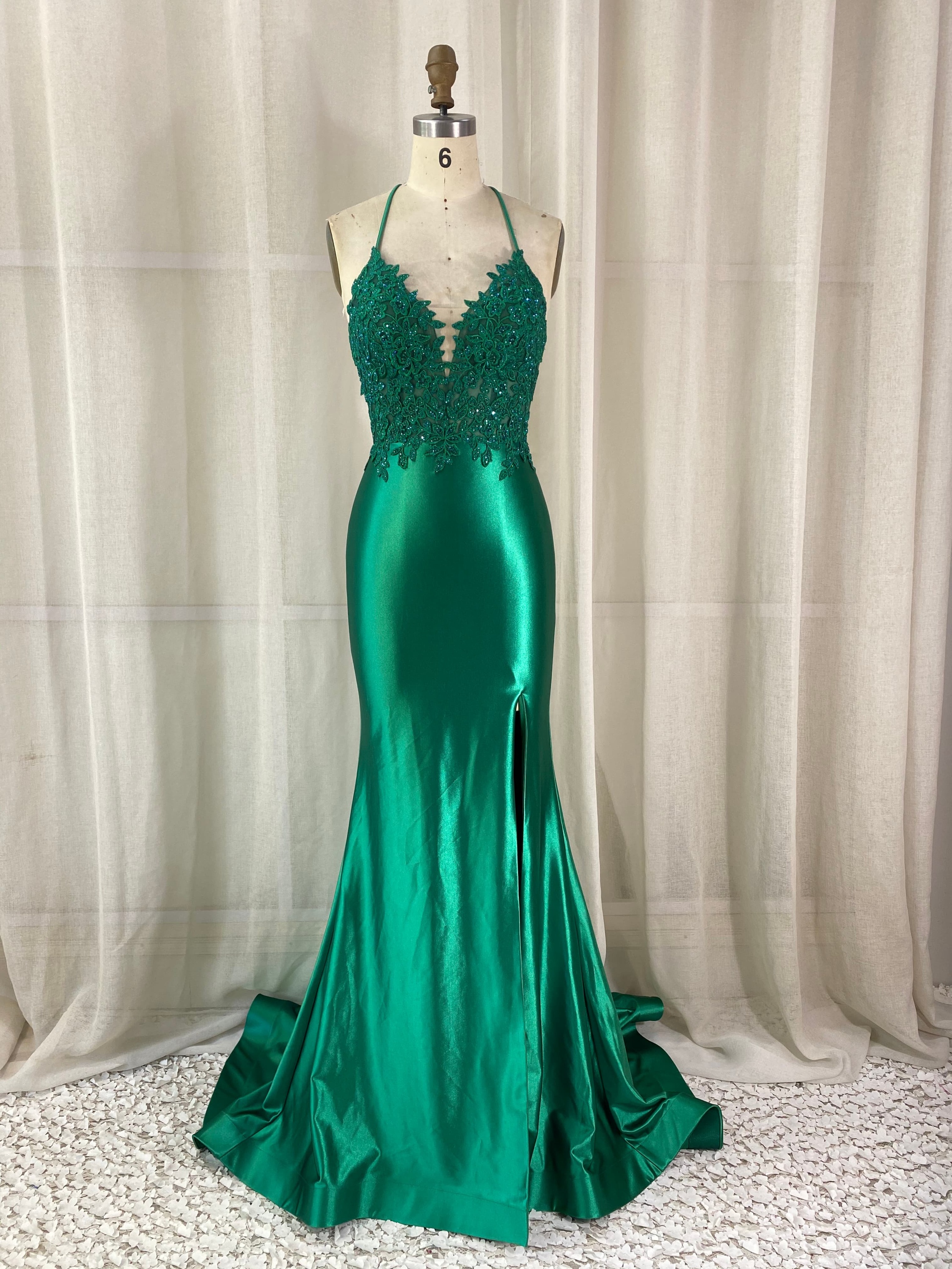 Shiny Emerald Green