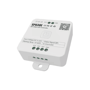 Controlador LED de píxeles FCOB SPI de 5V-24V, WS2814, RGBW, WS2812B, tira de luz RGB, Bluetooth, música, IOS, Android, 2,4G - Product Image 2