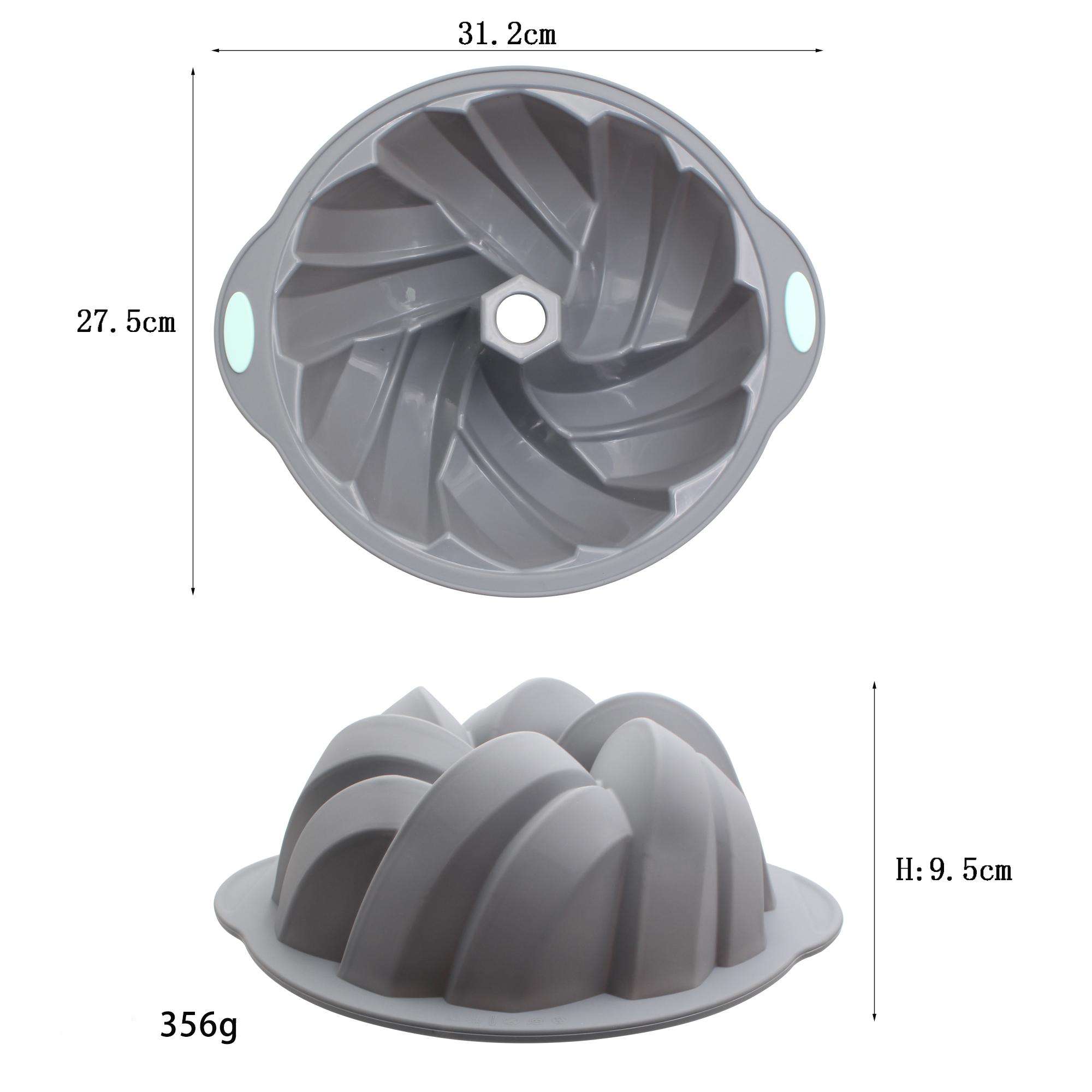 12 Cups, Medium Braided Round Pan