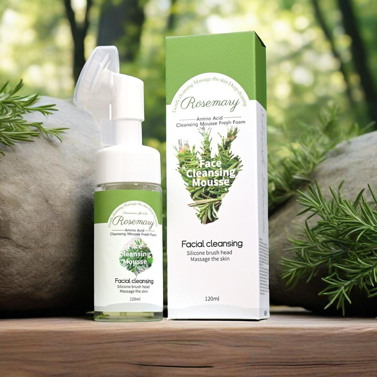 120ml rosemary cleansing mousse