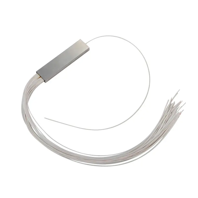 Divisor PLC de fibra óptica 1X2 1X4 1X8 1X16 1X32 1X64 sin conector