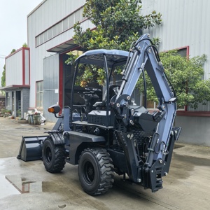 High Efficiency Dual-<strong>Function</strong> 4x4 Backhoe Loader for <strong>Loading</strong> and Digging = - Product Image 6