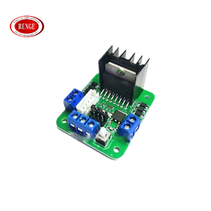L298N Dual-H-Bridge-Motor treiber modul 46V 3A DC-Schrittmotor-Steuer platine PWM-Steuer kühlkörper für Arduino Smart Cars