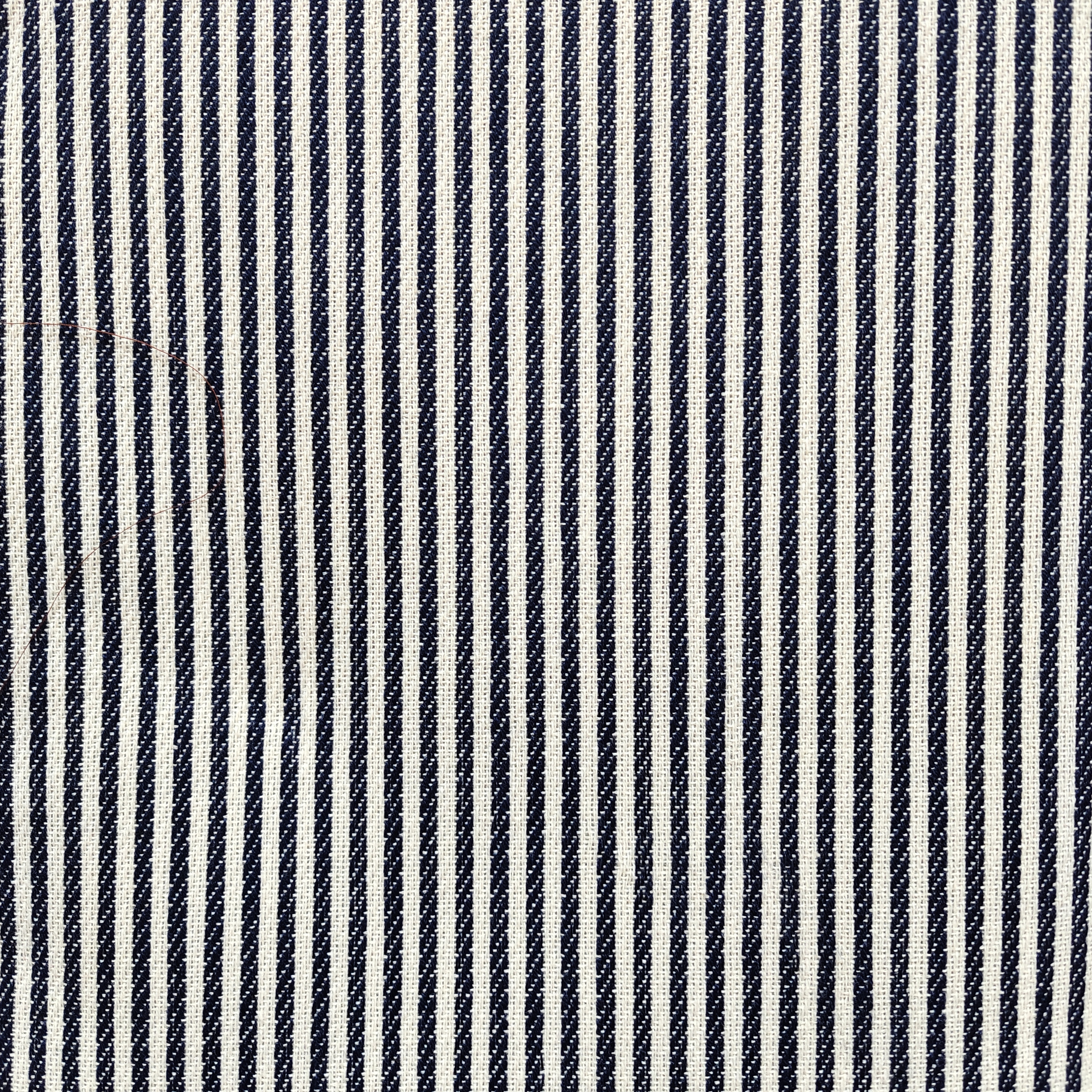 Black and white fine stripes