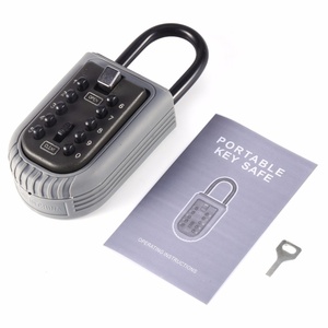 鍵箱家庭用鍵収納安全ロック用屋外盗難防止押しボタンパスワード吊り下げ式 - Product Image 4