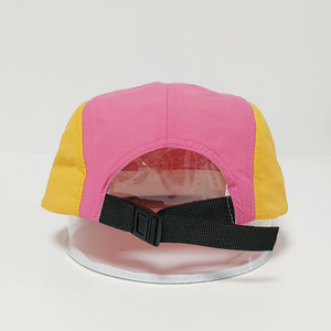 Nefes hafif yarış koşu açık özel hızlı kuru çok renkli Polyester 5 Panel ağ koşu tarzı kap - Product Image 4