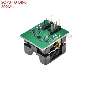 SOP8/SOP14/SOP16/SOP20/SOP28/TSSOP8/TSSOP16/TSSOP20/TSSOP28 A DIP, adaptador de enchufe 150MIL 208MIL 300MIL 173MIL DIP8 28 28 28 - Product Image 2