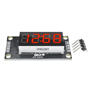 TM1637 Display a LED digitale bianco a 4 cifre 0.36 tubo decimale 7 segmenti orologio modulo a doppio punto 0.36 pollici - Product Image 5