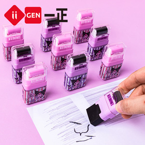 IGEN yizheng nhân vật sáng tạo dễ thương con lăn nhựa tẩy phụ kiện búp bê học sinh tiểu học - Product Image 1