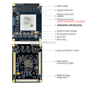 Puzhi-Placa DE DESARROLLO Xilinx Kintex UltraScale + FPGA, kits y herramientas de desarrollo de placa de desarrollo Xilinx FPGA