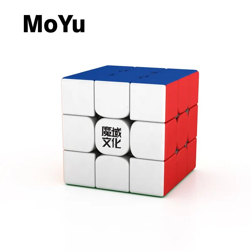 Волшебный куб MoYu WEILONG WRM 2021, рекламная акция на amazon, скоростные кубики без наклеек 3*3, пазл, креативные Развивающие детские игрушки