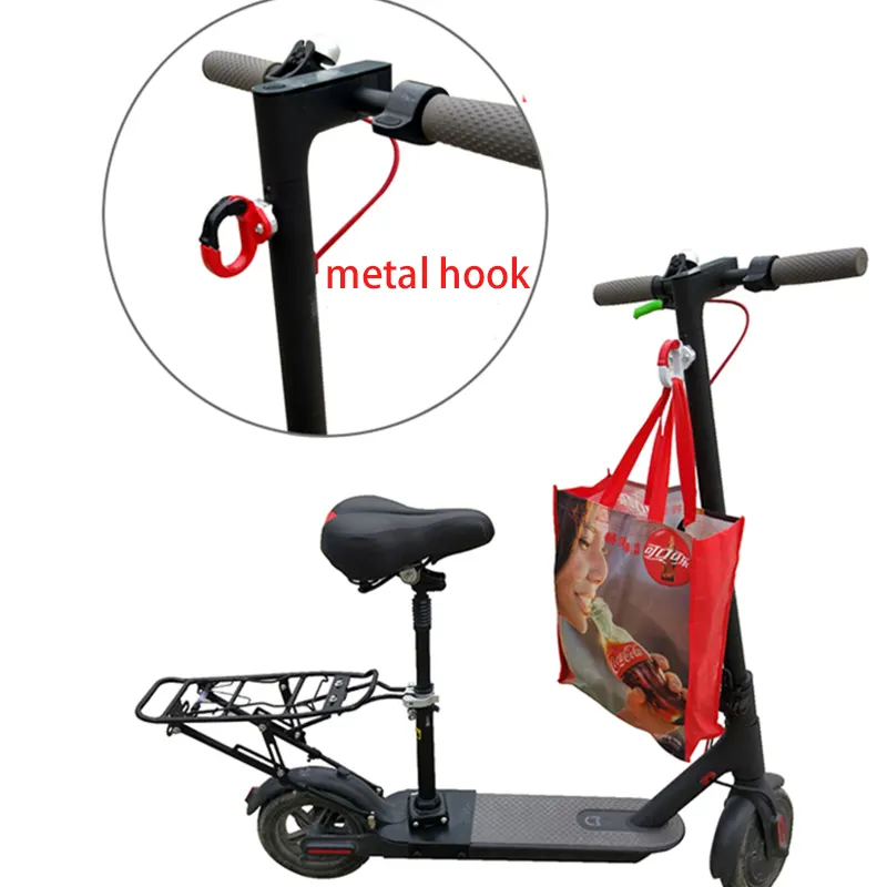 Hình Ảnh Mới Kim Loại Móc Gắn Kit Phù Hợp Cho M365 Điện Scooter Xe Đạp Phụ Kiện Xe Máy Đi Xe Đạp Phần Móc Áo Móc