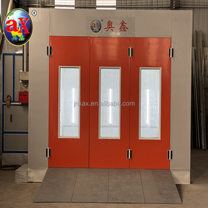 Xinaoxin Electric and Diesel-Burner Heated Vehicle <strong>Spray</strong> Paint Booth with LED Lighting Fiber Glass Filter for Spraying <strong>Baking</strong> - Product Image 2