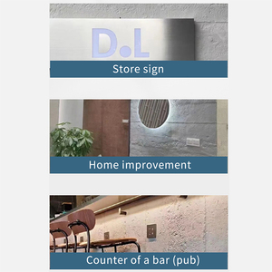 MIGLIORE Ms papan beton Mcm batu tanah liat fleksibel ubin bangunan lembut bahan beton terlihat - Product Image 5