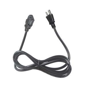 สายไฟ3ฟุตสีดำ NEMA 5-15P ถึง IEC 60320 C13 16AWG 13A 3ง่ามสำหรับโปรเจคเตอร์มอนิเตอร์แล็ปท็อป AC อะแดปเตอร์ - Product Image 3