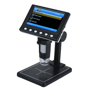 Microscopio Digital portátil HD de 4,3 pulgadas 1000x con luz LED Cámara de microscopio Digital Microscopio electrónico portátil Digital - Product Image 4