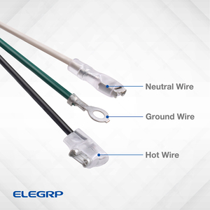 16AWG LCDI ปลั๊ก13Amp 1560W 7.5FT 5-15P สายไฟ LCDI ปลั๊ก/C Air Conditioner ปลั๊ก - Product Image 5