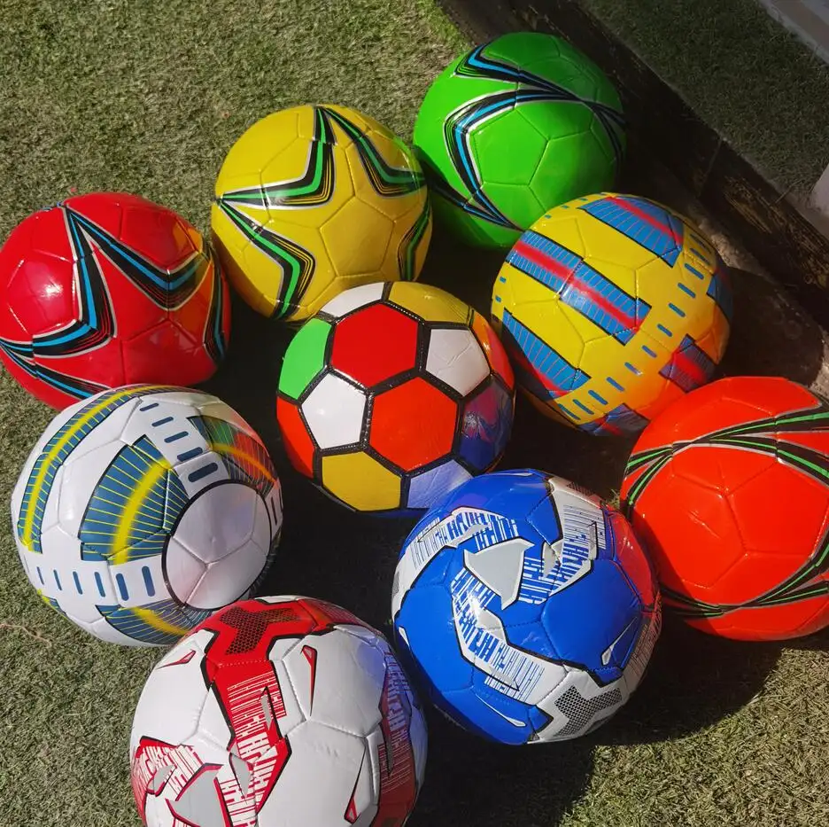 Mini-balles de football en PVC, personnalisable, nouvelle collection, usine