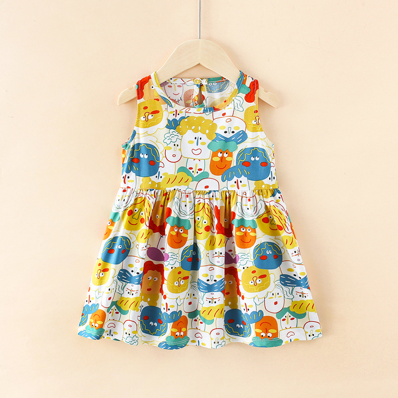 Smiley face family cotton silk