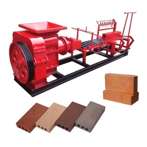 红土制砖机价格红土泥粘土中空自动砖砖真空挤出机砌块机械 - Product Image 6
