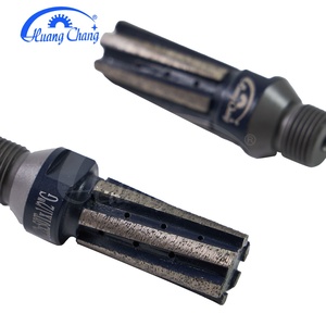 Huangchang High Speed Diamond Fingerbit 25x50x6 Segment with 1 <strong>Bottom</strong> Segment Granite Quartz Stone Sink <strong>Hole</strong> Cut Outs - Product Image 4