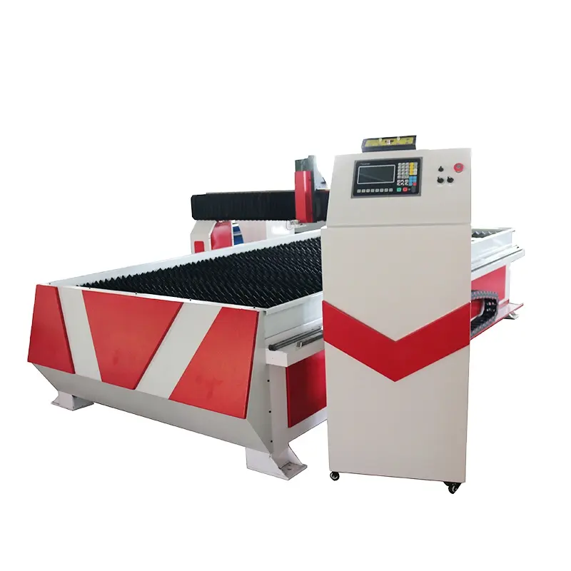 Alta precisão plasma cortador chapa metálica tabela CNC Plasma Cutting Machine