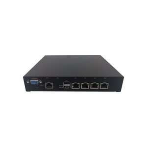 WANLAN 4 NIC Minipc Gigs Speed <strong>Network</strong> Server J1900 Quad Core <strong>Computer</strong> Pfsense Firewall Mini Pc Fanless Barebone Embedded Linux