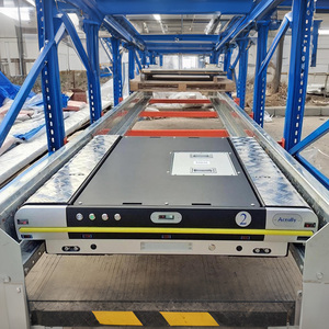 Armazém armazenamento racking móvel shuttle carrinho Rádio shuttle pallet racking sistema