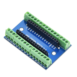 NANO V3.0 Controller Terminal Adapter Erweiterungs karte NANO IO Shield Einfache Verlängerung platte für Arduino AVR ATMEGA328P