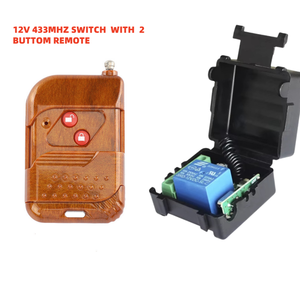 RF433M BAJIE telecomando singolo a quattro chiave EV1527 codice di apprendimento interruttore di controllo di accesso allarme di sicurezza RF telecomando - Product Image 6