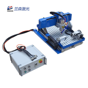 Mini enrutador CNC de escritorio 6040, grabador de madera de 3 ejes 3D con motor paso a paso, sistema de Control Mach3 para tallado y grabado de madera - Product Image 3