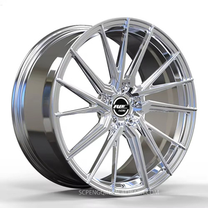 Fabrika doğrudan satış 5X112/114.3/120/127/130 araba tekerlekleri R18 R19 R20 R21 R22 8J-13J HF 4T jantlar Muti alaşım jantlar konuştu